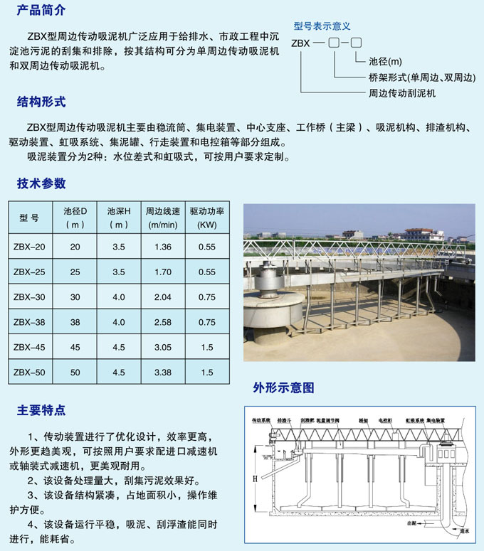 周邊傳動(dòng)刮泥機(jī)簡(jiǎn)介